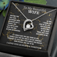 To My Beautiful Wife Forever Love Necklace