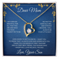 Dear Mom Forever Love Necklace from Son