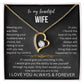 To My Beautiful Wife Forever Love Necklace