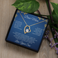 Dear Mom Forever Love Necklace from Son