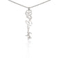 Personalized Flower Name Necklace