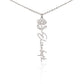 Personalized Flower Name Necklace