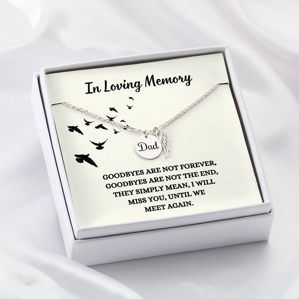 Remembrance Necklace-Dad