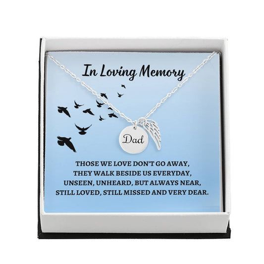 Memorial Necklace-Dad