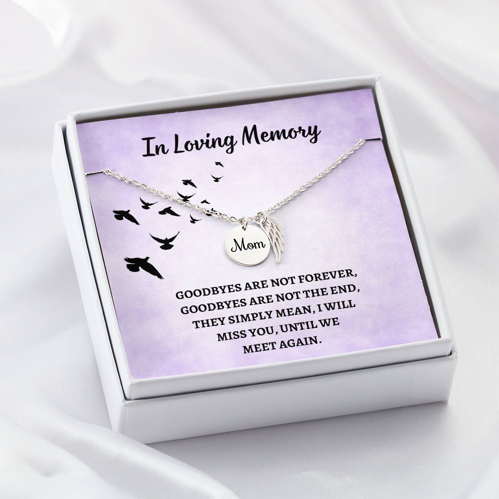 Remembrance Necklace-Mom