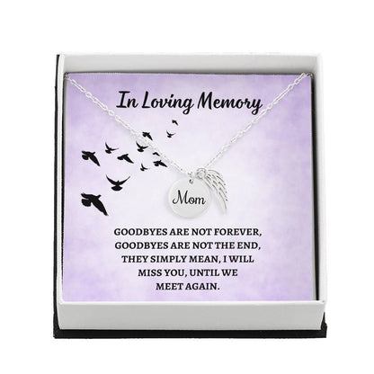 Remembrance Necklace-Mom