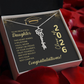 Personalized Graduation Name Necklace for Daughter