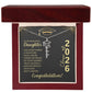 Personalized Graduation Name Necklace for Daughter