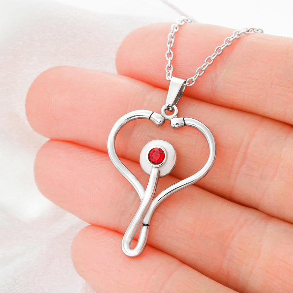 To My Love Heart-Scope Necklace